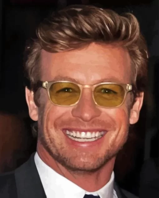 Simon Baker Diamond Painting