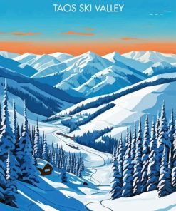 Ski Valley Taos Diamond Painting