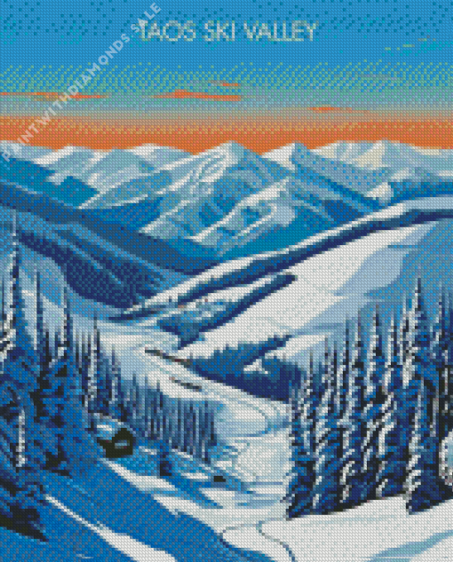 Ski Valley Taos Diamond Painting