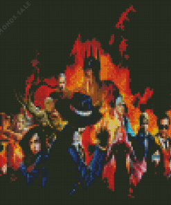 Skulduggery Pleasant Diamond Painting