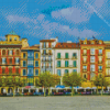 Spain Pamplona Diamond Painting