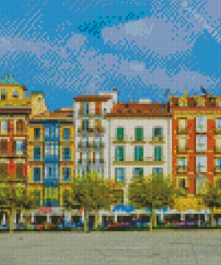 Spain Pamplona Diamond Painting