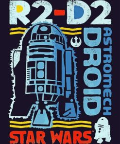 Star Wars R2D2 Diamond Painting