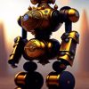 Steampunk Robot Diamond Painting