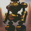 Steampunk Robot Diamond Painting