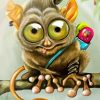 Tarsier Art Diamond Painting