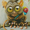 Tarsier Art Diamond Painting