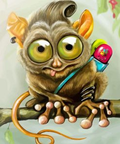 Tarsier Art Diamond Painting