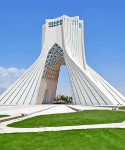 Tehran Azadi Tower Diamond Painting