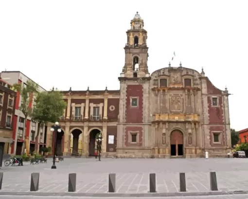 Templo de Santo Diamond Painting