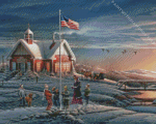 Terry Redlin America Diamond Painting