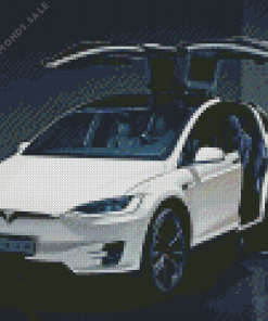 Tesla X Diamond Painting