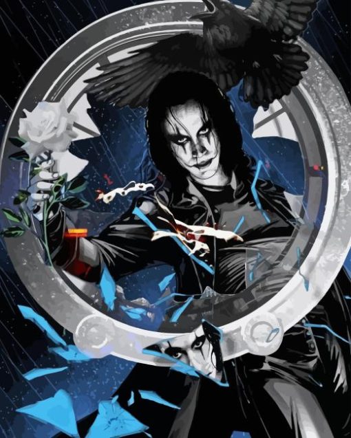 The Crow Film Diamond Painting