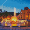 The Singing Fountain Kosice Diamond Painting