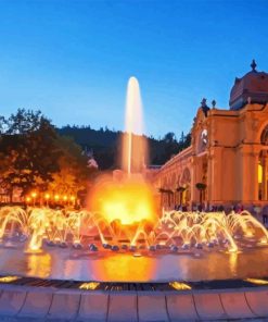 The Singing Fountain Kosice Diamond Painting