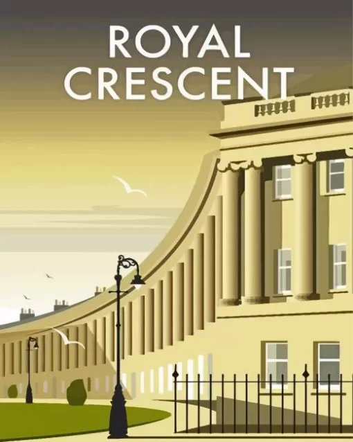 The Royal Crescent Diamond Painting