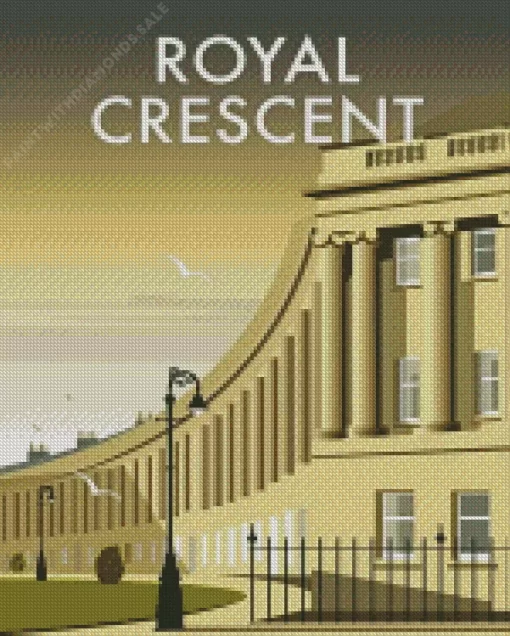 The Royal Crescent Diamond Painting