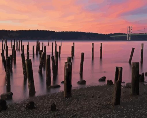 Titlow Park Washington Tacoma Diamond Painting