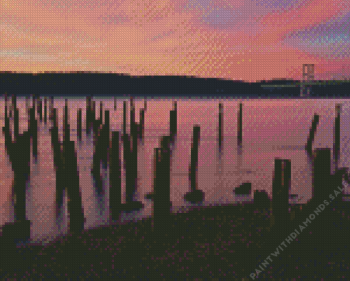 Titlow Park Washington Tacoma Diamond Painting