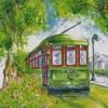 Tram New Orleans Diamond Painting