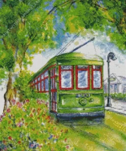 Tram New Orleans Diamond Painting