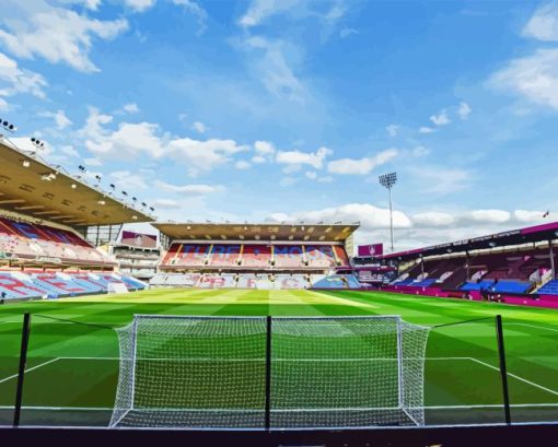 Turf Moor Stadium Diamond Painting