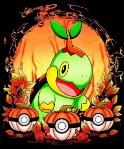 Turtwig Pokemon Go Diamond Painting