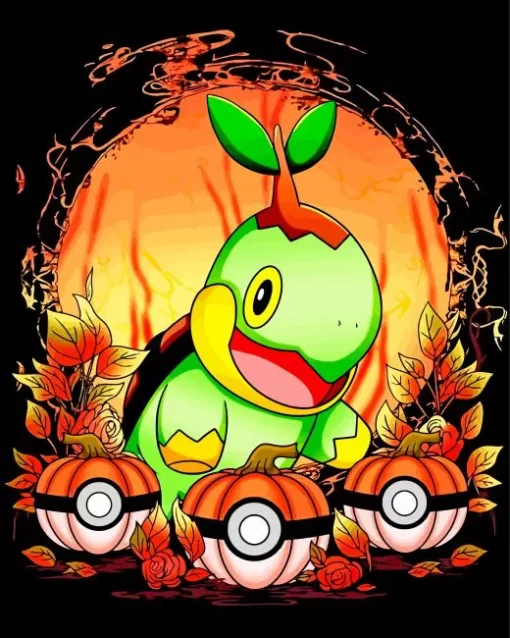 Turtwig Pokemon Go Diamond Painting