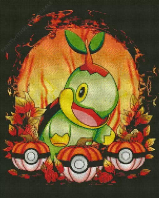 Turtwig Pokemon Go Diamond Painting