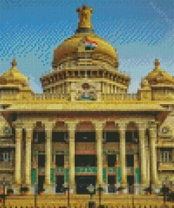 Vidhana Soudha Diamond Painting