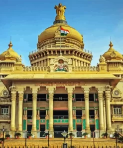 Vidhana Soudha Diamond Painting