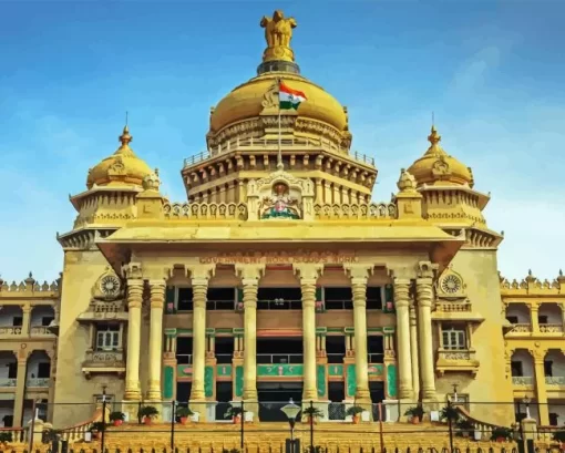 Vidhana Soudha Diamond Painting