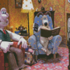 Wallace And Gromit Art Diamond Painting