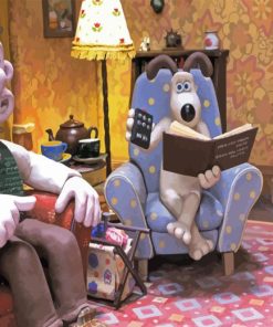 Wallace And Gromit Art Diamond Painting