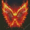 Wings Fire Diamond Painting