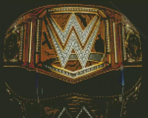 WWE Wrestling Belt Diamond Painting