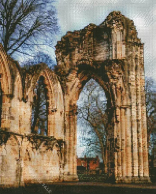 York England Museum Gardens Diamond Painting