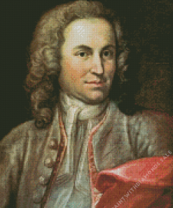 Young Johann Bach Diamond Painting