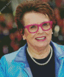 Aesthetic Billie Jean King Diamond Painting