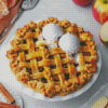 Apple Pie Dish Diamond Painting