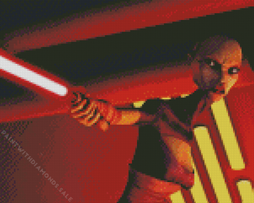 Asajj Ventress Diamond Diamond Painting