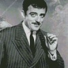 Black And White John Astin Diamond Painting