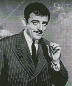 Black And White John Astin Diamond Painting