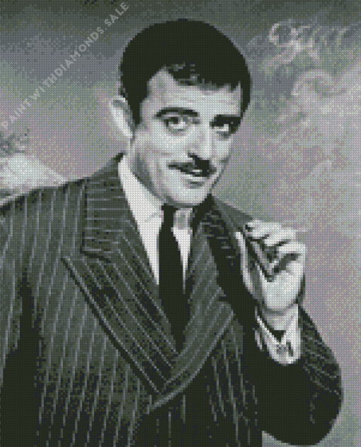 Black And White John Astin Diamond Painting