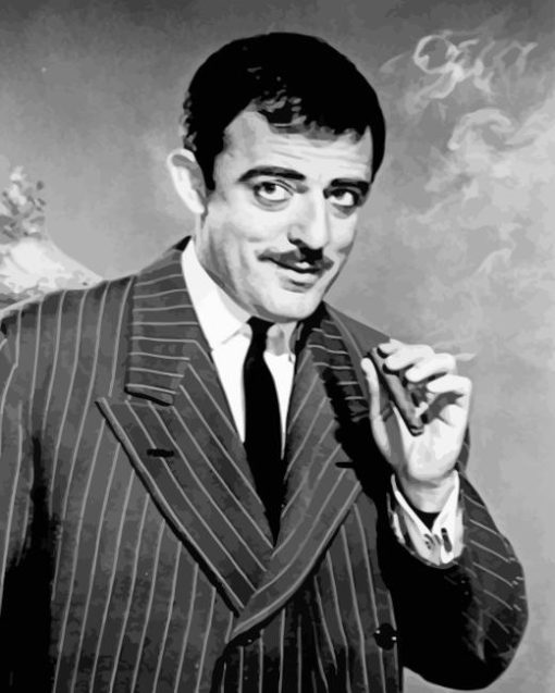 Black And White John Astin Diamond Painting