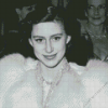 Black And White Princess Margaret Diamond Painting