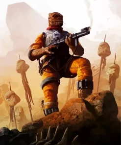 Bossk Star Wars Diamond Painting