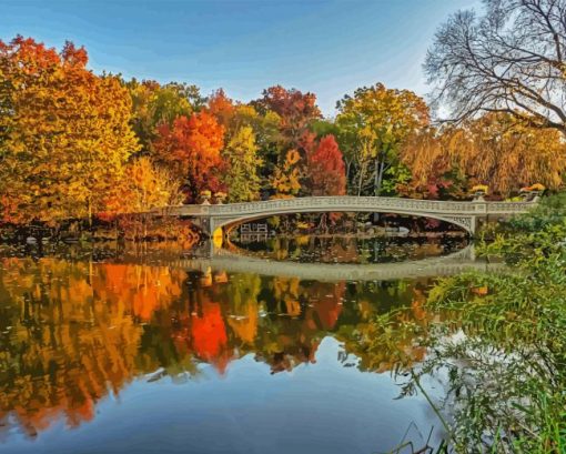 Bow Bridge Diamond Painting