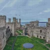 Caernarfon Castle Diamond Painting