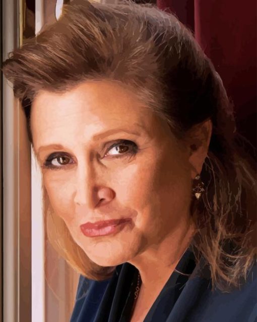 Carrie Frances Fisher Diamond Painting